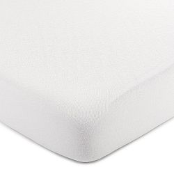 4Home jersey prestieradlo biela, 90 x 200 cm