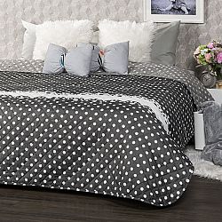 4Home Prehoz na postel Dots, 220 x 240 cm
