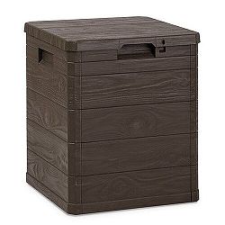 Aldo Úložný box na podušky Woody hnedá, 90 l