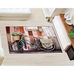 Bellatex Koberec 3D tlač Bicykel, 80 x 120 cm