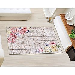 Bellatex Koberec 3D tlač Ruže, 80 x 120 cm