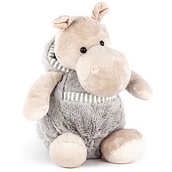 Bo-Ma Trading Plyšový hroch s vreckom, 28 cm