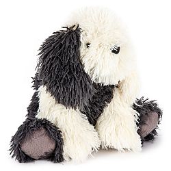 Bo-Ma Trading Plyšový pes Jonatán sivá, 27 cm