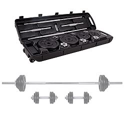 Činkový set v kufri inSPORTline 50 kg