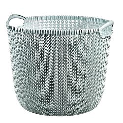 Curver Kôš okrúhly Knit 30 l, svetlomodrá