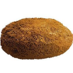 Domarex Vankúš okrúhly Queen hnedá, 50 cm