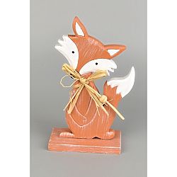 Drevená dekorácia Líška, 15 cm