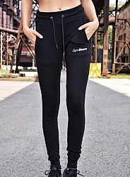 GymBeam Dámske tepláky Urban Black black L