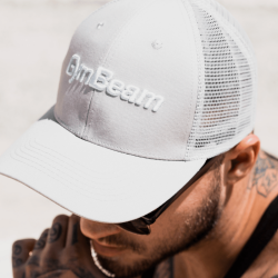 GymBeam Šiltovka Mesh Panel Cap Grey