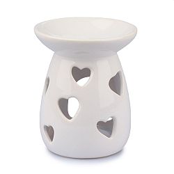 Keramická aromalampa Srdce, 12 cm
