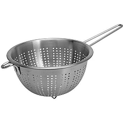 Koopman Nerezové cedidlo s rukoväťou, pr. 21 cm