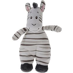 Koopman Plyšová zebra biela, 20 x 13 cm