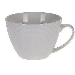 Koopman Porcelánový Jumbo hrnček, 400 ml, biela