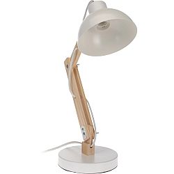 Koopman Stolná lampa Keystone, biela
