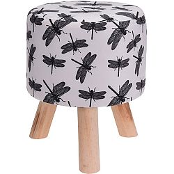 Koopman Taburet Dragonflies, 30 x 30 x 38 cm 