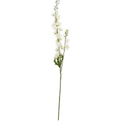 Koopman Umelá kvetina Delphinium biela, 85 cm