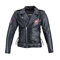 Kožená moto bunda W-TEC Black Heart Perfectis