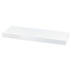 Nástenná polička Shelfy 60 cm, biela, 60 cm