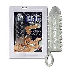 Návlek na prednú časť penisu Crystal Skin