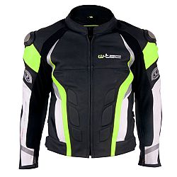 Pánska kožená moto bunda W-TEC Velocity