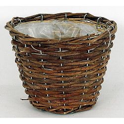 Prútený obal na kvetináč Villena, pr. 18 cm