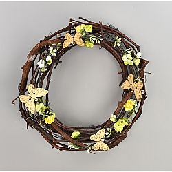 Prútený veniec Pasque, pr. 25 cm