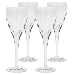 Sada pohárov na víno Crystal 220 ml, 4 ks