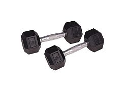 šesťhranná činka inSPORTline Hexsteel 3 kg