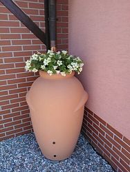 Sud na dažďovú vodu Garden Amfora teracota