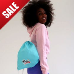 Taška String Bag Turquoise - BeastPink