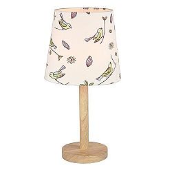 Tempo Kondela Stolná lampa Qenny 7, vtáčiky