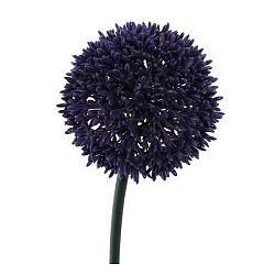 Umelá kvetina Cesnak tmavofialová, 68 cm