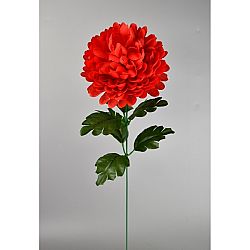 Umelá kvetina Chryzantéma 50 cm, červená