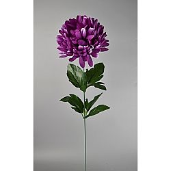 Umelá kvetina Chryzantéma 50 cm, fialová