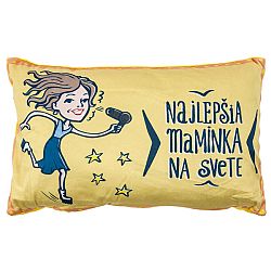 Vankúšik Najlepšia maminka, 40 x 25 cm