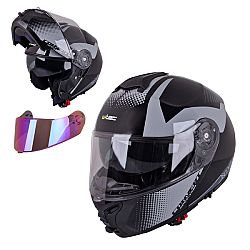 Výklopná moto prilba W-TEC FS-907