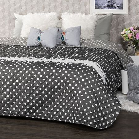 4Home Prehoz na postel Dots, 220 x 240 cm