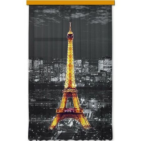 AG ART Záves Paris in the night, 140 x 245 cm
