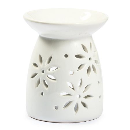 Aromalampa biela kvetinky, Dakls