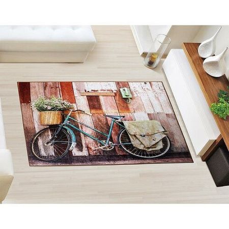 Bellatex Koberec 3D tlač Bicykel, 80 x 120 cm