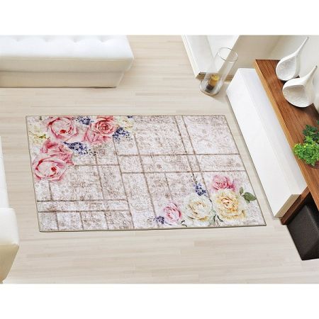 Bellatex Koberec 3D tlač Ruže, 80 x 120 cm