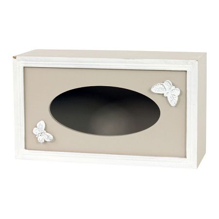 Box na vreckovky Papillon, 24,5 cm