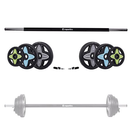 Činkový set inSPORTline Pumpstar 2 - 20 kg