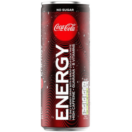 Coca Cola Energy Zero 250 ml