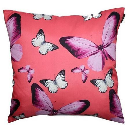 Domarex Vankúšik Butterfly ružová, 40 x 40 cm