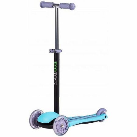 Ecotoys Kolobežka s 3 kolieskami, modrá