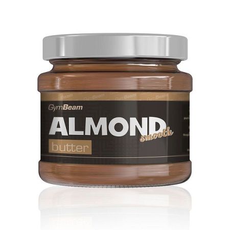 GymBeam 100% Mandľové maslo 340 g smooth