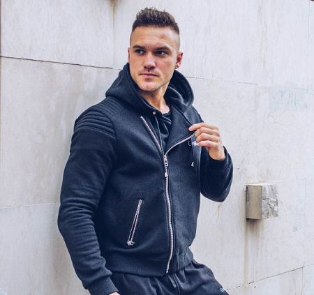 GymBeam Mikina Flexin Black black L