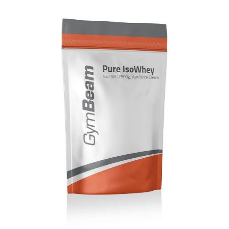 GymBeam Pure IsoWhey 2500 g strawberry cream