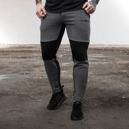 GymBeam Tepláky Flexin Grey grey L